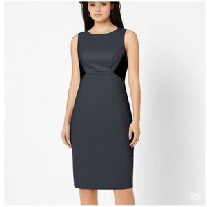 Calvin Klein Grey Sheath Dress Size 6